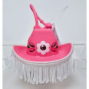 Pink Blinged Cowgirl Hat Bath Body Works Pocket Holder Cute NWT